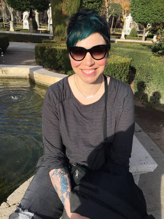 photo of Renee Wall smiling in a park